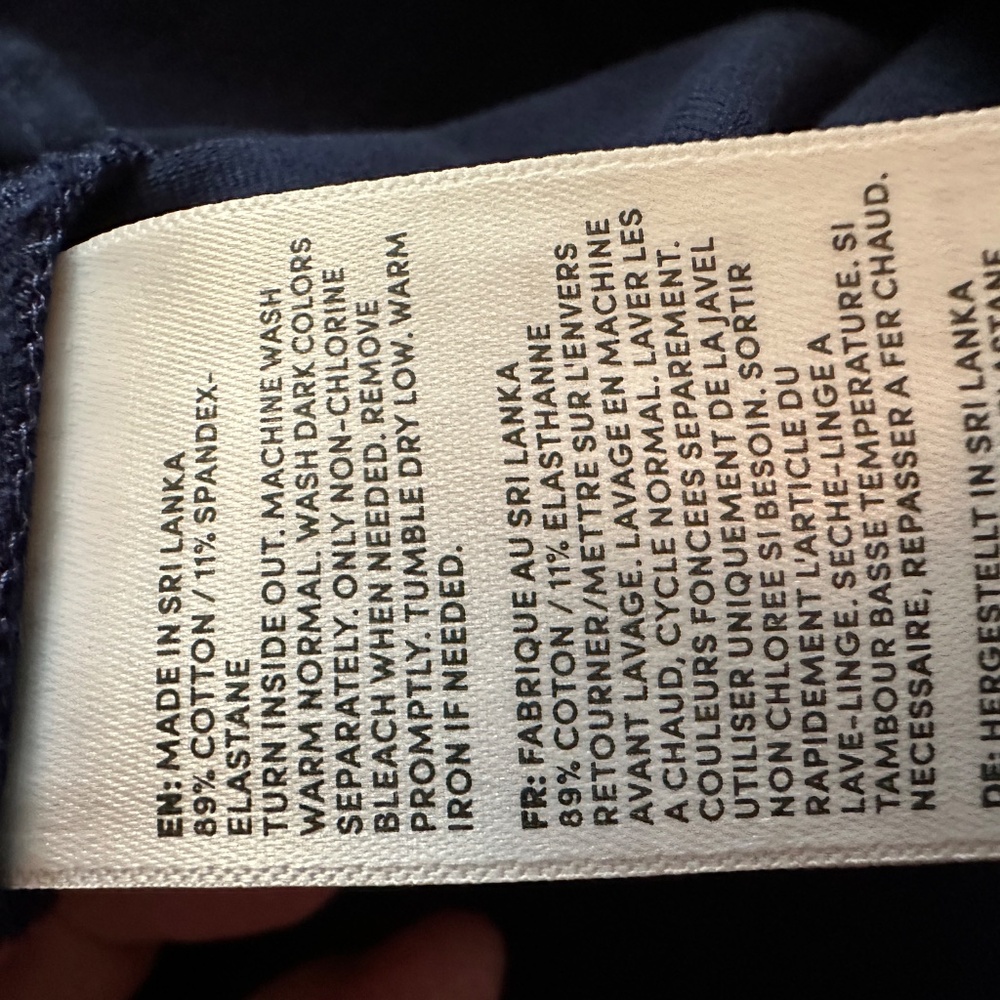 Lands' End Women's 2x Starfish Mid Rise Pull On Crop Pants - Picture 5 of 5